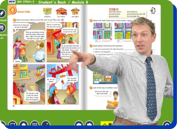 デジタル教材を駆使した没入型の授業展開