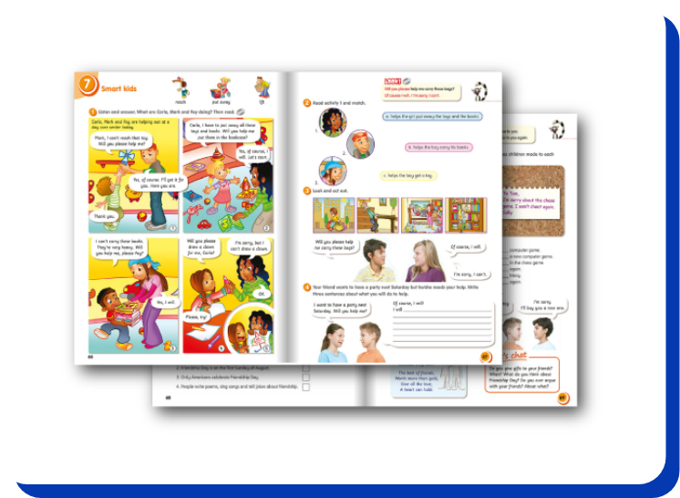 オールイングリッシュの海外製テキストを使用